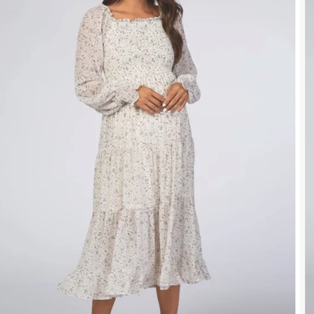 pinkblush maternity maxi dress